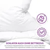 Premium 2-in-1 Seersucker Betten Set Decke 135x200 cm Produktbild-Vorschau 4