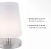 Paul Neuhaus LED Tischlampe SONJA Touchdimmer, Echtglas Produktbild-Vorschau 3