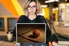 MuchoWow® Laptop Aufkleber Sticker Cover Ein Basketball im Produktbild-Vorschau 5