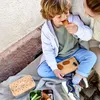 Dětská krabička na svačinu v ležérním stylu – nerezová Náhled obrázku produktu 12