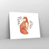 Poster - Poster ohne Rahmen - Nov Illustration Fuchs - Produktbild-Vorschau 7