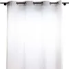 Ösengardine blickdicht uni Velours cremeweiß 145x245cm Produktbild-Vorschau 1