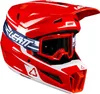 Leatt 3.5 V26 Motocross Helm mit Brille, rot/weiß, S  Produktbild-Vorschau 1