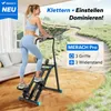 Klappbarer Stepper & Vertical Climber Heimtrainer – 3 Produktbild-Vorschau 2