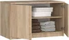 Garderobenverlängerung 90 cm Eiche Sonoma mit 2 Türen und 2 Produktbild-Vorschau 2