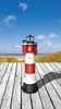 J.W., Deko-Leuchtturm, H 50 cm, \u00d8 17 cm, Solar LED, Produktbild-Vorschau 2