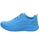 A side view of a blue Skechers sneaker against a white background. Podgląd zdjęcia produktu