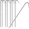 COM-FOUR® 8x XL Bodenanker aus massivem Stahl, J-Form 40 Produktbild-Vorschau 1