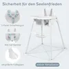 GOPLUS 4 in 1 Hochstuhl Baby, Babyhochstuhl umwandelbar mit Produktbild-Vorschau 3
