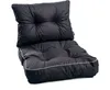 TexDeko® Loungekissen Gartenpolster Set mit Rückenkissen Produktbild-Vorschau 3