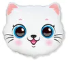 SPANISCHER BALLON, 24 Zoll, Form: Katze mit Kopf Produktbild-Vorschau 2