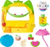 A collection of toys and accessories for a dollhouse, themed around a pineapple and summer. Náhled obrázku produktu
