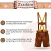 kurze Trachtenlederhose Toni Lederhosen mit Hosenträger, Produktbild-Vorschau 2
