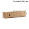 Merax TV Lowboard mit LED Beleuchtung, TV Schrank mit Produktbild-Vorschau 8