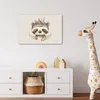 Wanddeko 60x40 cm - Kinder Bohemian - Faultier - Boho, Produktbild-Vorschau 3