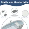 A marketing image showing a bathtub with a bath seat installed, highlighting its features. Voir les images du produit