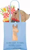 Mr. & Mrs. Panda Tote Bag Lamakopf Genervt - Sky Blue - Produktbild-Vorschau 3