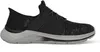 A side view of a black Skechers men's sneaker. Anteprima dell’immagine prodotto