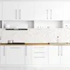 2 x 0,9 m selbstklebende Folie - Blätter creme Klebefolie Produktbild-Vorschau 3