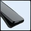 A close-up, angled view of a black smartphone case with a reflective surface. Náhľad obrázku produktu