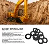 zestaw podkładek pod sworzeń łyżki 40 mm odporny na tarcie Podgląd zdjęcia produktu 5