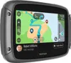 A TomTom Rider 550 WORLD 4.3" motorcycle navigation device displaying a map and navigation information. Anteprima dell’immagine prodotto