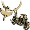"Chopper" Motorrad Schlüsselanhänger mit Schutzengel in Produktbild-Vorschau 1