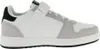 A side view of a white and gray sneaker with black accents. Produktbild-Vorschau