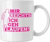 Trendation - Joggen Tasse "Mir Reichts Ich Geh Laufen" Produktbild-Vorschau 1