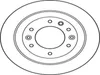 TRW Bremsscheiben (2 Stück) Hinterachse DF4925 Produktbild-Vorschau 4
