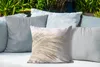 MuchoWow® Outdoor Kissen - Natur Straußenfeder auf einem Produktbild-Vorschau 4