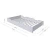 Under Bed Wooden Drawer with two cutouts BUDDY on Wheels - Produktbild-Vorschau 4