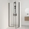 Porte de Douche Double Battant 90x200cm - Verre Trempé Voir les images du produit 6