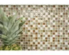 Glasmosaik mit Naturstein XCM M820 30,5x32,2 cm beige/braun Produktbild-Vorschau 6
