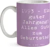 Mr. & Mrs. Panda Tasse Spruch 1993 Geburtstag - Produktbild-Vorschau 3