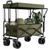 Chariot pliant avec toit XL – Jusqu’à 110 kg – 97x60x105 cm Voir les images du produit 1