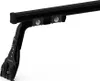 A black car roof rack foot is shown against a white background. Podgląd zdjęcia produktu