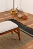 Skye Decor, Touch Bench, banc, noyer, 100 % bois de charme, Voir les images du produit 6