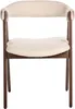 BELIANI Esszimmerstuhl 2er Set Beige Bouclé Gepolstert mit Produktbild-Vorschau 6