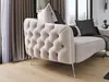 Sofa 3 Sitzer Couch Moderne Luxus Polster Wohnzimmer Textil Produktbild-Vorschau 3