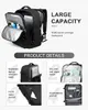 Rucksack, 34L Reiserucksack mit USB Anschluss, Produktbild-Vorschau 2