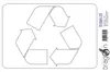 Aufkleber / Autoaufkleber - JDM - Die cut - Recycle Logo Produktbild-Vorschau 2