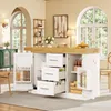 Isola multifunzionale per la cucina Flieks, con piano Anteprima dell’immagine prodotto 4