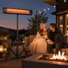 Outsunny Infrarot Heizstrahler 2500W Terrassenstrahler mit Produktbild-Vorschau 2