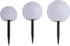 Lindby LED-Solarlampen Lago, 3er-Set, Kugeln, Erdspieß, Produktbild-Vorschau 1