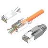 10x Rj45 Stecker CAT 7 6a Crimp Netzwerkstecker LAN Produktbild-Vorschau 1