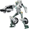 A robot toy in a dynamic pose, holding a weapon. Anteprima dell’immagine prodotto