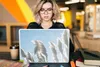 MuchoWow® Laptop Aufkleber Sticker Cover Himmel - Gras - Produktbild-Vorschau 5