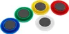 10er Magnet-Pack McPower, ØxH 30x10mm, verschiedene Farben Produktbild-Vorschau 2