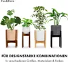 Fox & Fern Pflanzenständer mit Blumentopf, Stylischer Produktbild-Vorschau 7